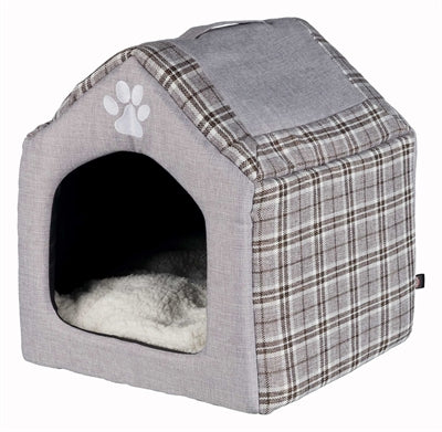 TRIXIE RELAX IGLOO DOG HOUSE SILAS GREY / CREAM 40X45X40 CM