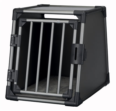 TRIXIE Transportbox Aluminium Grafiet M 74 x 55 x 61 cm