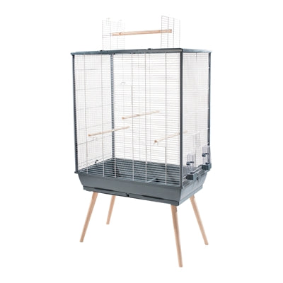 Zolux Vogelkooi Neo Jili XL Grijs 81 x 48 x 132 cm