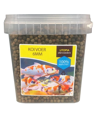 Nourriture koï 6 mm 1 kg 2,5 L