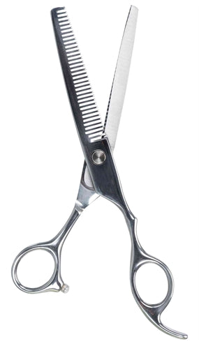 TRIXIE single-sided professional thinning scissors 18 cm