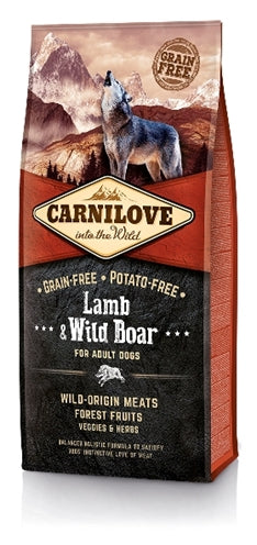 Carnilove Agneau & Sanglier Adulte 12 kg