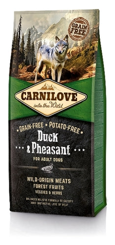 CARNILOVE Canard & Faisan Adulte 12 kg