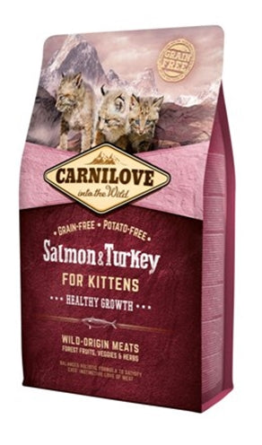 CARNILOVE Salmon & Turkey for Kittens 2 kg
