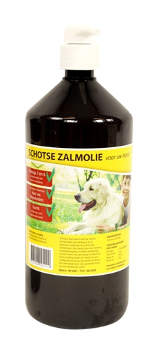 UTOPIA DIERTOTAAL NATUURLIJKE ZALMOLIE MET POMP 1 L