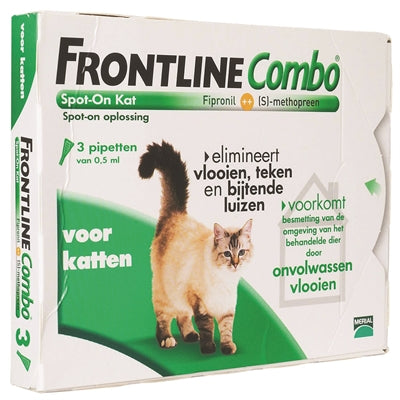 FRONTLINE COMBO CHAT SPOT-ON 3 PIPETTES