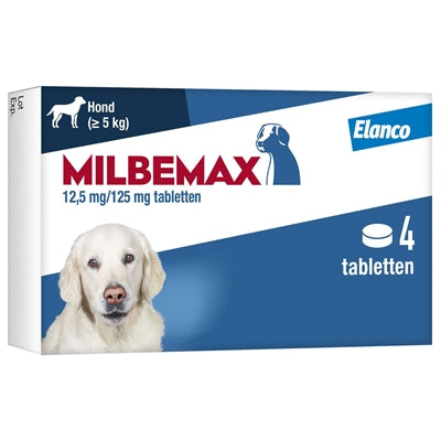 MILBEMAX Ontwormingstabletten voor Honden 10-50 kg, 4 tabletten