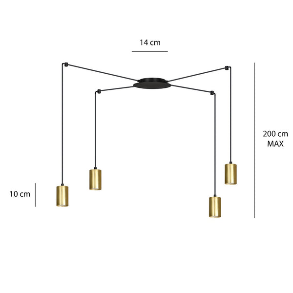 TRAKER 4 BL/GOLD
