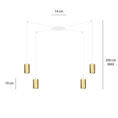 TRAKER 4 WH/GOLD