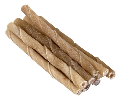 PETSNACK Snack Gedraaide Stick / Gedraaide Sticks 5 inch 12.5 cm 10 mm 50 stuks
