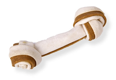 Petsnack Duoknoop met halfvochtige reep 17,5 cm 5 stuks