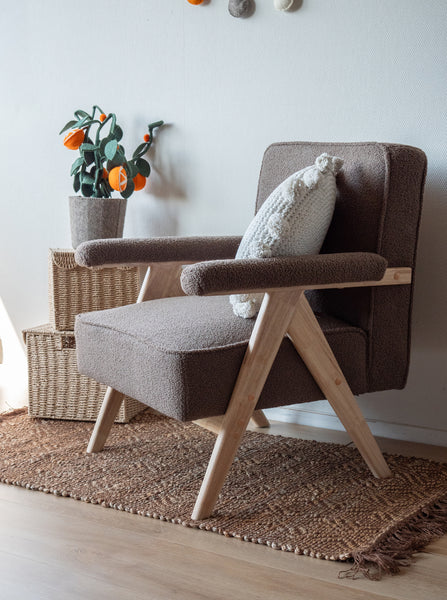 Kidsdepot armchair Anouk - taupe
