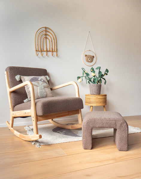 Kidsdepot Alba voetenbank - taupe