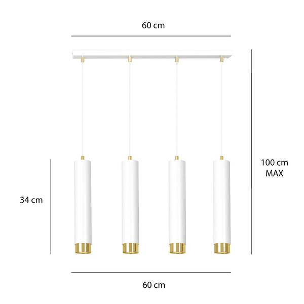 KIBO 4 WH/GOLD