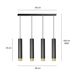 KIBO 4 BL/GOLD