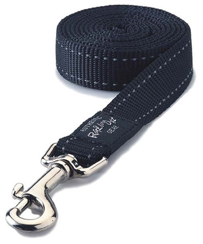 ROGZ FOR DOGS Fanbelt Lange Riem Zwart 20 mm x 1.8 m
