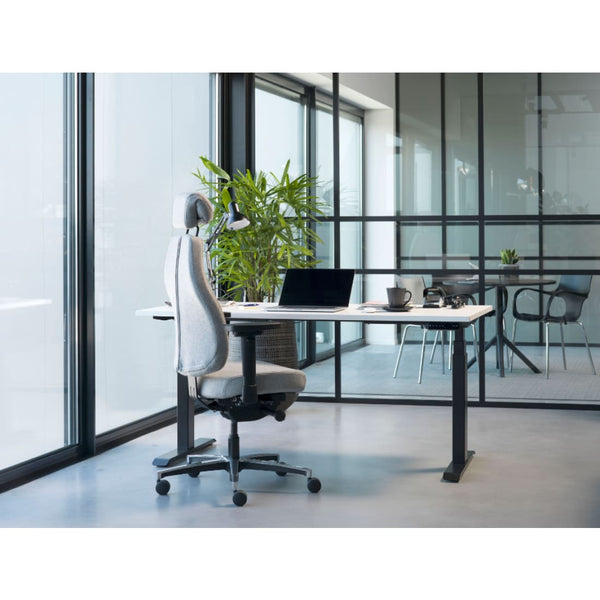 Sit And Move Therapod X Compact Light Grey - Office Chair Wool Felt Fenice