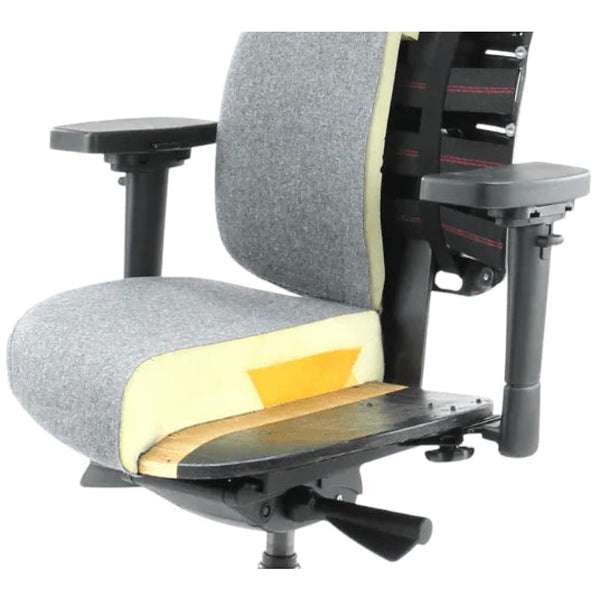 Sit And Move Therapod X Compact Light Grey - Office Chair Wool Felt Fenice