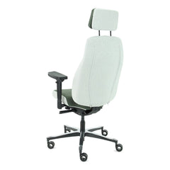 Headrest Olive - Office Chair Facet Wool Olive/Ashgrey