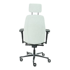 Headrest Olive - Office Chair Facet Wool Olive/Ashgrey