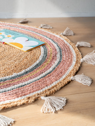 Kidsdepot rug Smile natural -