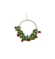 Kidsdepot krans Flower Hoop Strawberry - rood