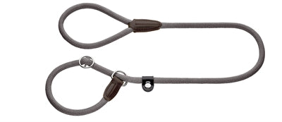 HUNTER Freestyle retrieverlijn met stopper, grijs, 170 x 1 cm