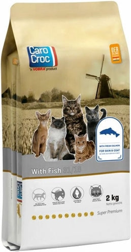 CAROCROC Chat Poisson 2 kg