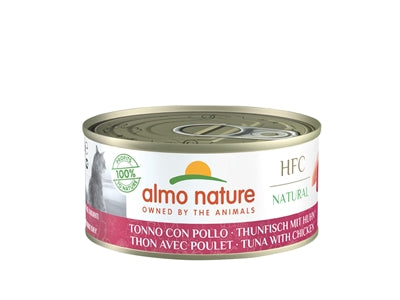 ALMO NATURE CAT TUNA/CHICKEN 24 x 70 g