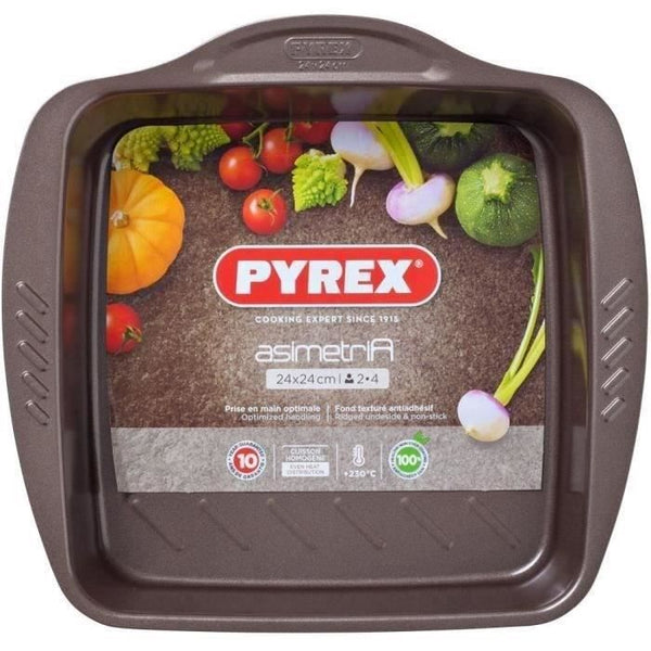 Plat à four - PYREX - 1452050 - Carré - Acier - 324 cm