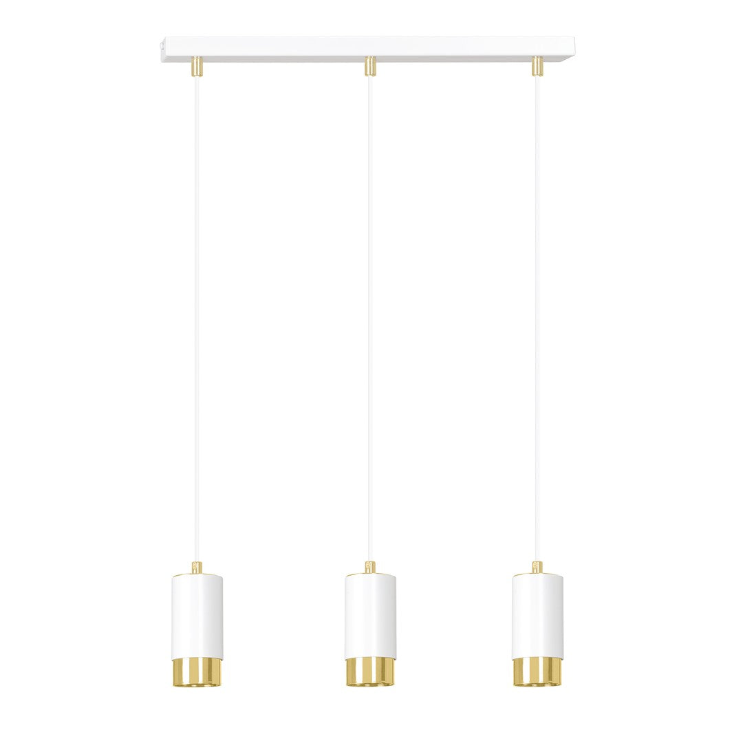 FUMIKO 3 WH/GOLD