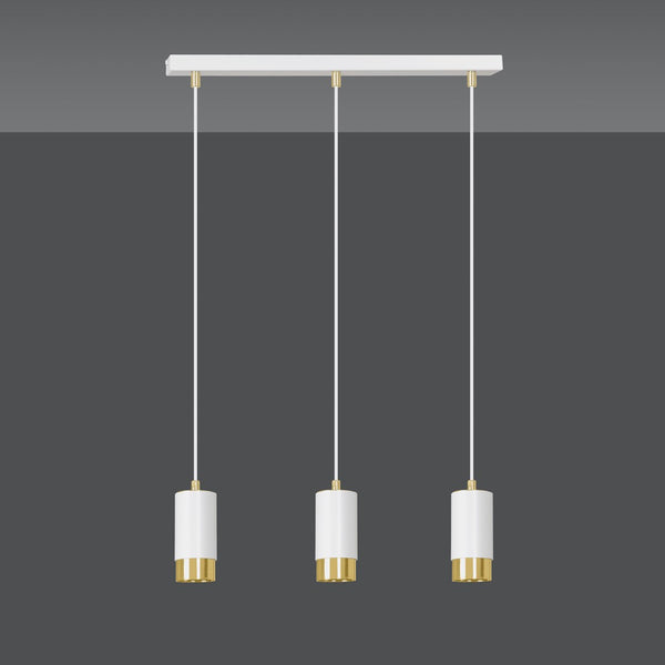 FUMIKO 3 WH/GOLD