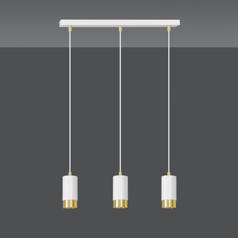 FUMIKO 3 WH/GOLD