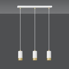 FUMIKO 3 WH/GOLD