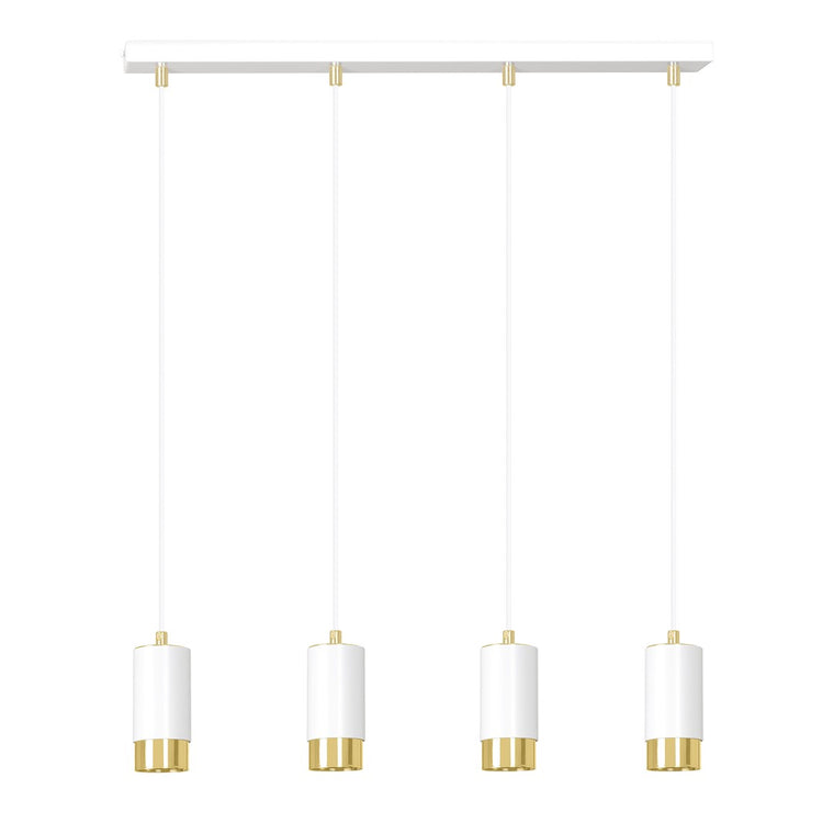 FUMIKO 4 WH/GOLD