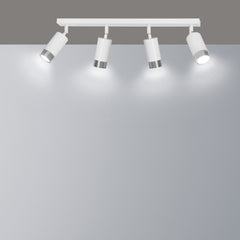 HIRO 4 WH/CHROME