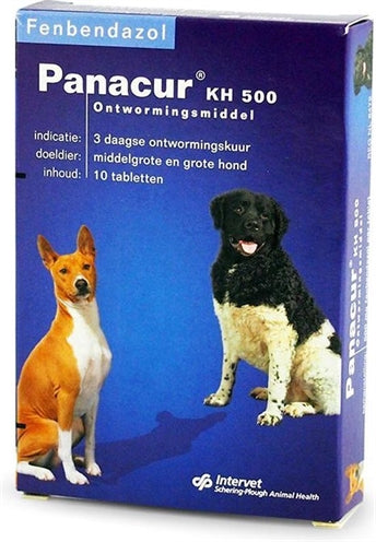 PANACUR HOND / KAT 500 MG 10 TABLETTEN
