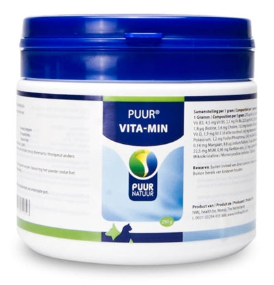 Pure Nature VITA-MIN (Vitaminen en Mineralen) Hond en Kat 250 g