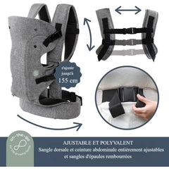 Dreambaby 3-in-1 Journey adjustable baby carrier - comfortable and versatile - for newborns to children up to 15 kg