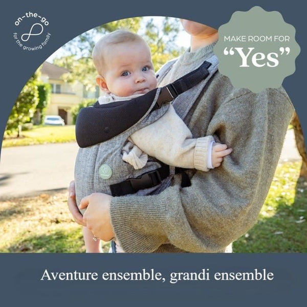 Dreambaby 3-in-1 Journey adjustable baby carrier - comfortable and versatile - for newborns to children up to 15 kg