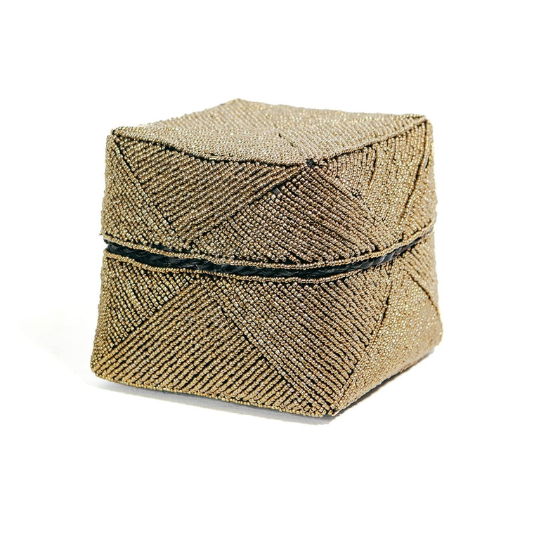 De Kralen Mand - Goud - L