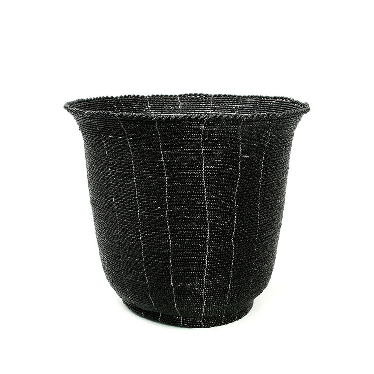 The Beaded Bowl High - Black - L