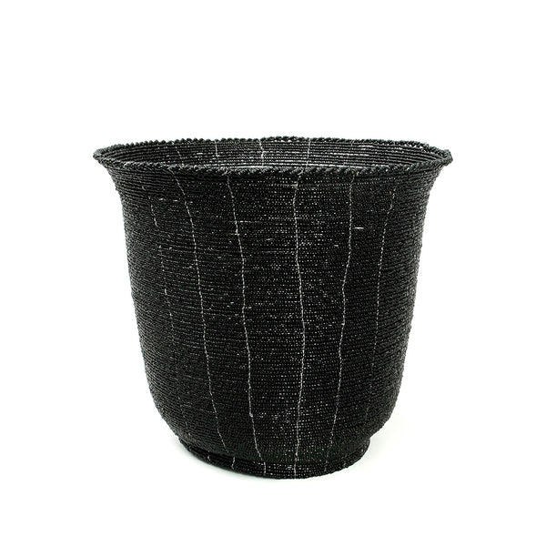 The Beaded Bowl High - Black - L