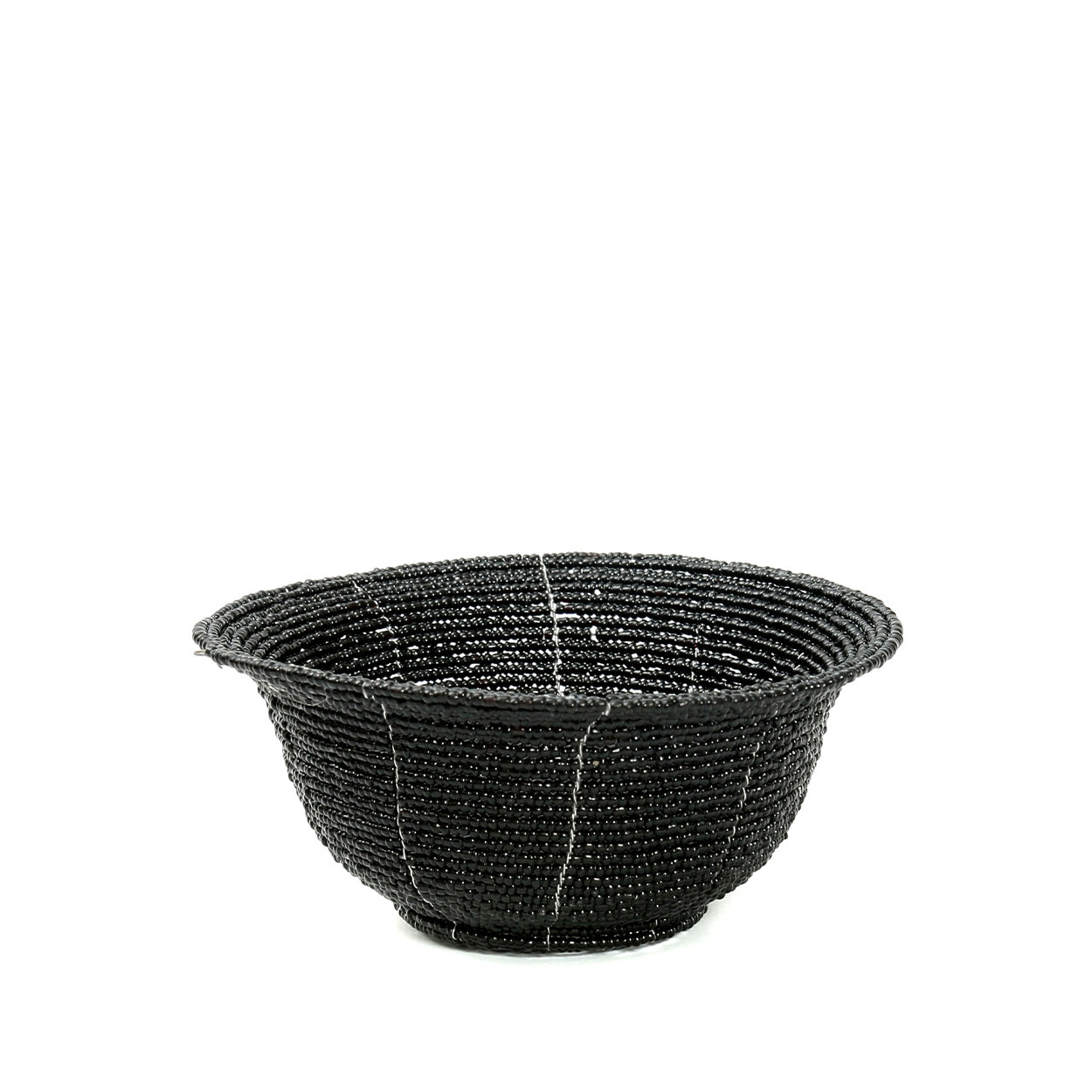 Le bol perlé bas - Noir - S