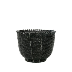The Beaded Candy Bowl - Black - M