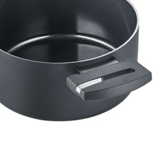 B.Green Cooking Pot with Glass Lid Ø 24 cm
