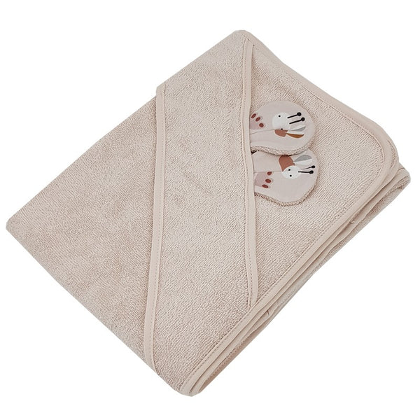 Housse de bain en bambou ABEILLES/BEIGE