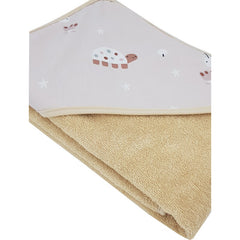 Capuchonhanddoek BIJEN/BEIGE
