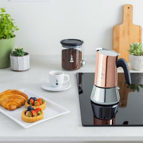 Italiaanse koffiemaker - BIALETTI - NEW VENUS - 6 kopjes - 0,24 L - Koper