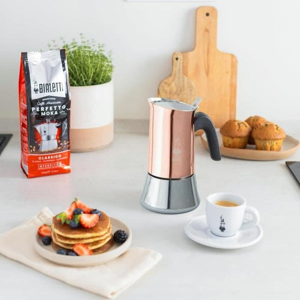 Italiaanse koffiemaker - BIALETTI - NEW VENUS - 6 kopjes - 0,24 L - Koper